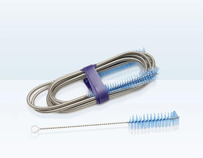 Cleaning Brush Set - Flexible Long and Short Brushes for Cleaning, Soft Bristles, for Tubes and Hard-to-Reach Places