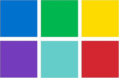 Storex Classroom Caddy, 9.25 x 9.25 x 5.25 Inches, Assorted Colors, Color Assortment Will Vary, Case of 6 (00940U06C), Small Caddy