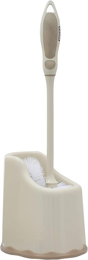 Superio Toilet Brush and Holder Toilet Scrubber Bowl Cleaner Brushes Wand, Toilets Brush with Holder Caddy, Bathroom Cleaning Brush, Bowl Brush Set