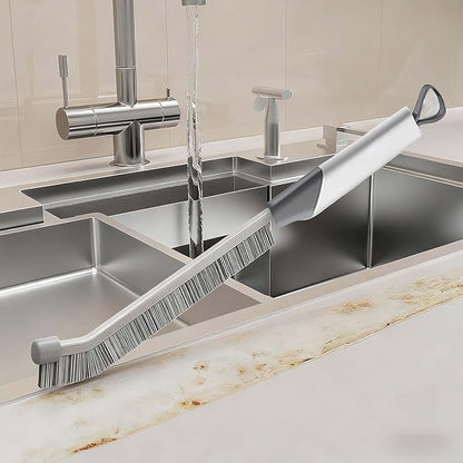 Crevice Cleaning Brush Set - 9 Pcs, Multi-Purpose Hard Bristle Brushes for Deep Cleaning Kitchen, Bathroom, Grout, Sink, Cup, Teapot, Bottle, Blender, Corners, Tight Spaces & More