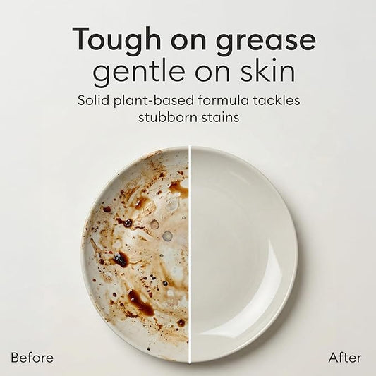 Vove Dish Soap Bundle, 2 Bars, 2 Bamboo & Sisal Scrub Brushes, 1 Ceramic Cup – Coastal Citrus Mint, Mandarin, Spearmint, Cypress & Bergamot Oils, Plant-Based Coconut Soap, FSC Bamboo, Plastic-Free Set