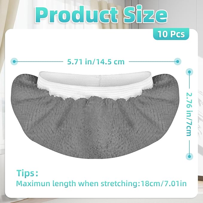 10 Pack Microfiber Cloth for Handheld Steam Shot, Steam Cleaner Accessories, Reusable Washable Steam Mop Pads Compatible with Most of Handheld Steam Shot/Cleaners （Grey）