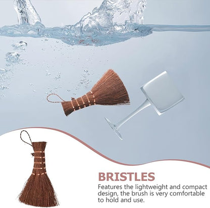 VICASKY Natural Fiber Pot Washing Brush with Hanging Lightweight Compact Household Scrub Tool for Dish Stain and Dirt Cleaning High-Grade Bristles Comfortable Grip