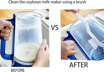 16 Pcs Crevice Cleaning Brush Set Multifunctional Hard Bristle Gap Cleaning Supplies Tool for Kitchen Window Track Grout Shower Cup Sink Corner Toilet Bathroom Cleaning Brushes Small Spaces