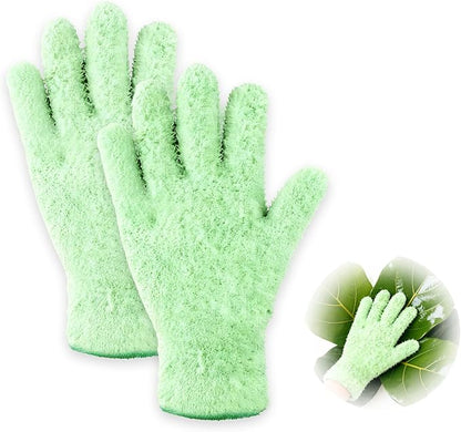Microfiber Gloves,Microfiber Dusting Gloves for Plants and House Cleaning, Reusable Cleaning Gloves