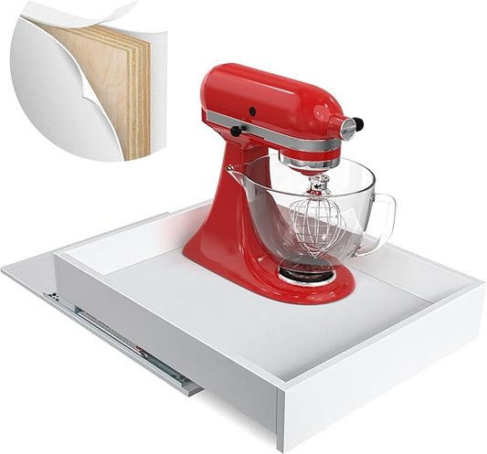 MyLifeUNIT Wooden Pull Out Drawers for Cabinets, 18"W Fully Assembled Pull-Out Cabinet Organizer Shelves, Soft Close Slide Out Drawer for Kitchen Cabinet