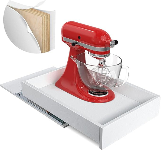 MyLifeUNIT Wooden Pull Out Drawers for Kitchen Cabinets, 14"W Fully Assembled Pull Out Cabinet Organizer Shelves, Soft Close Slide Out Drawer for Cabinet