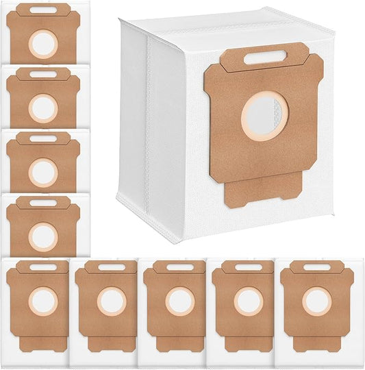 105 Dust Bags for iRobot Roomba Essential 104 Vac/104 Combo/105 Vac/105 Combo/Plus 404/405/505 Combo/504 Vac/Max 705 Vac&Combo/Q0520 Robot Vacuum Cleaner, 2.8 L Disposal Vacuum Bags for Roomba