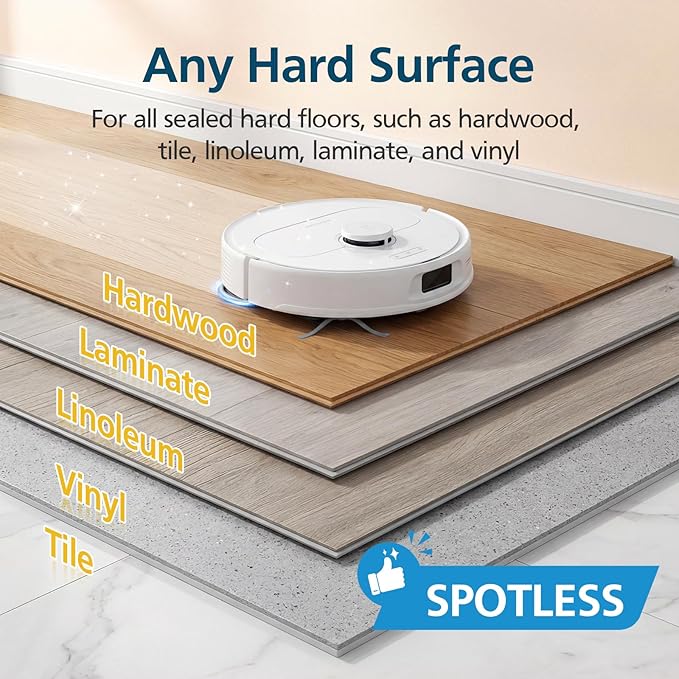 10 Pack Mop Pads for Roborock Qrevo S5V, QV 35A 35S, Saros 10R, Curvx, Curv S5X, Edge S5A, Master, Slim, Q Revo S/Pro/Plus/MaxV Robot Vacuum Cleaner, Mop Pad Replacement Accessories