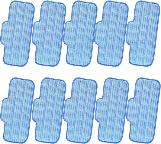 10 Pack Replacement Steam Mop Pads Compatible with Dupray Neat Steam Cleaner Microfiber Cloths Steam Mop Pads Washable Mop Pads