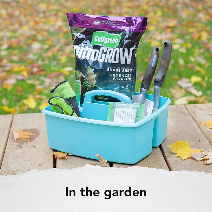 Storex Industries 13" x 11" x 6.375" Large Caddy, Teal